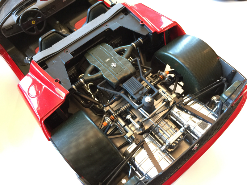 Illustration for article titled Ferrari in 1/12 scale